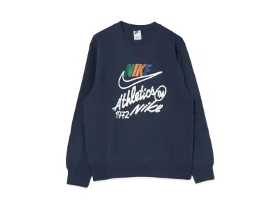 Nike Club BB Futura L/S Crew A "Navy"