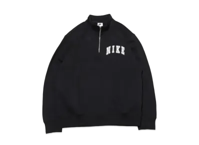 Nike Club BB Arch Half Zip L/S Top "Black"