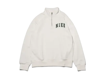 Nike Club BB Arch Half Zip L/S Top "White"