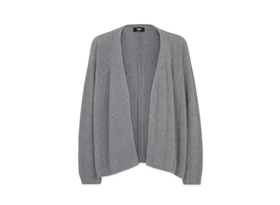 FENDI Men's Cashmere Cardigan "Gray"