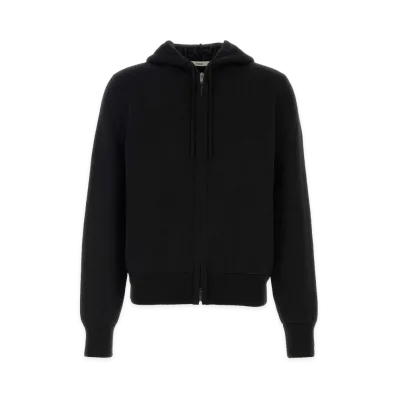 FENDI Stretch Cashmere Blend Sweatshirt "Black"
