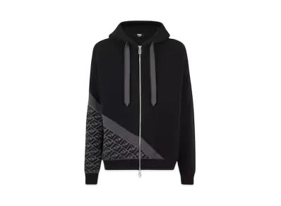 FENDI Men's Cashmere Sweatshirt "Black"
