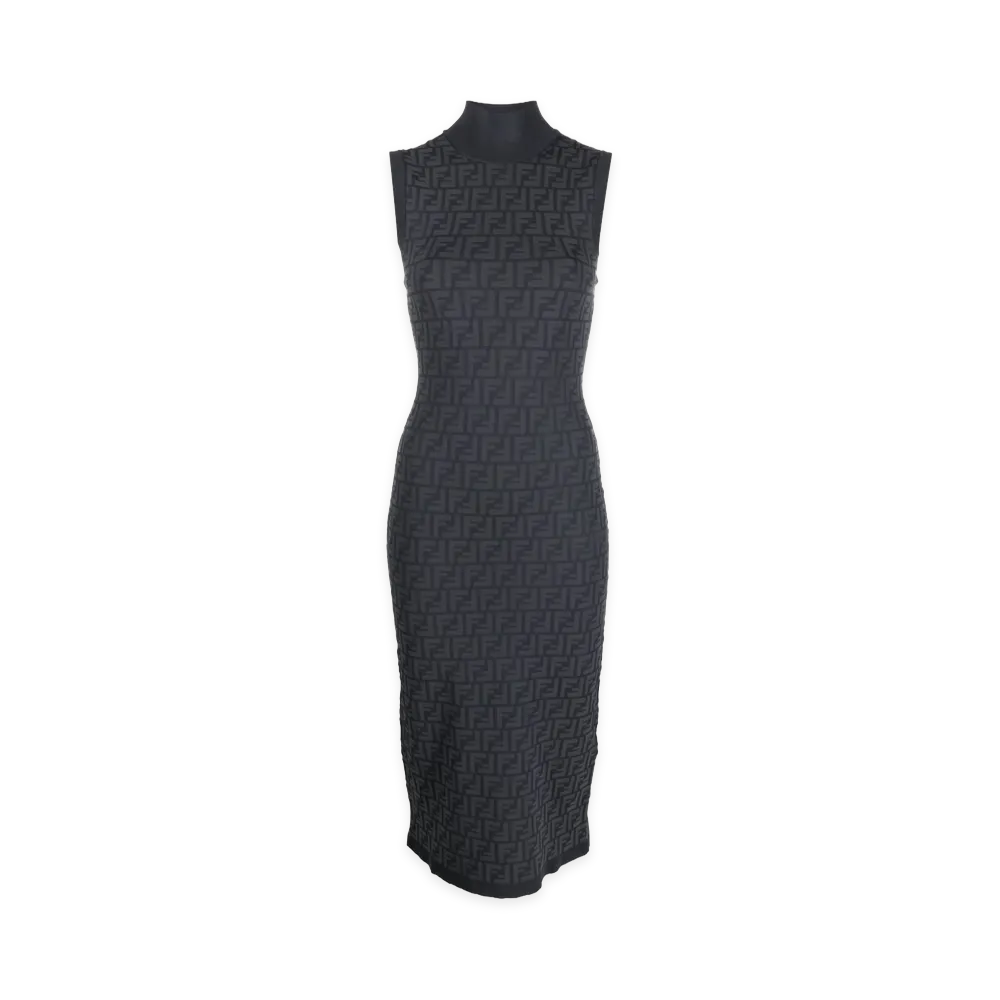 FENDI Women's Dresses "Gray"