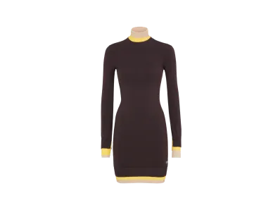 FENDI Women's Wool Dress "Purple"