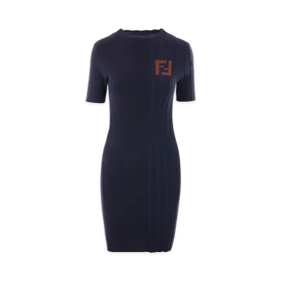 FENDI Women's Dresses "Navy"