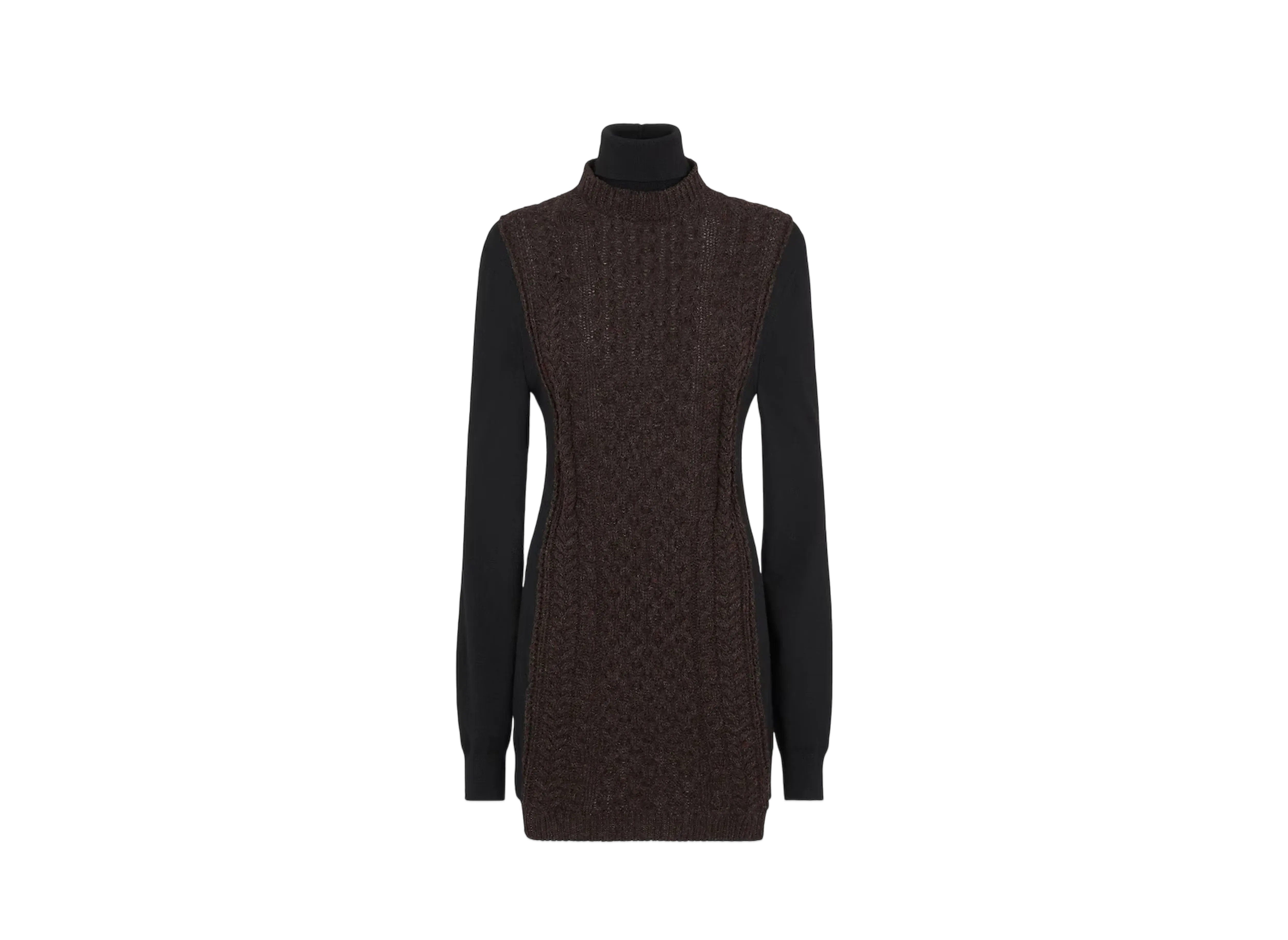 FENDI Women's Wool Dress "Purple"