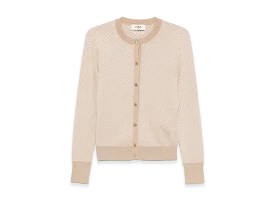 FENDI Women's Kids Cardigan "Beige"