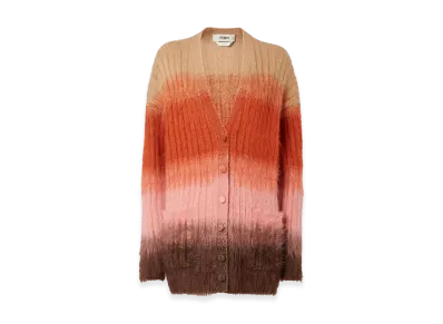 FENDI Women's Vanise Knit Cardigan "Multicolor"