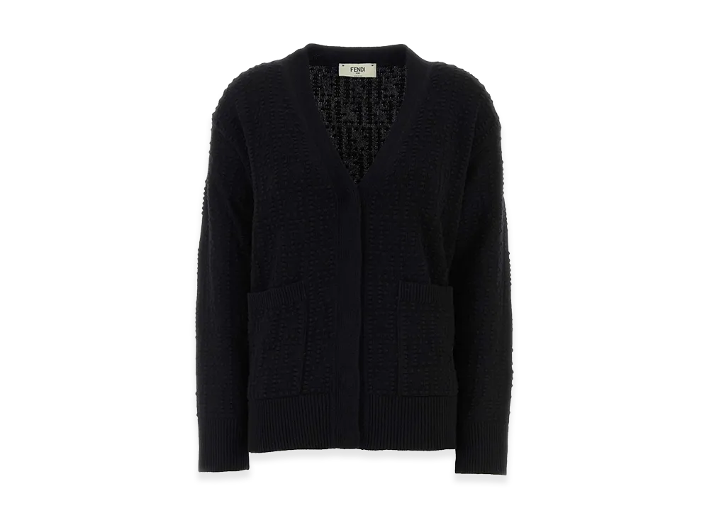 極美品★正規品 FENDI フェンディ FZY545 A1DE ミンクファー・リボン付き 七分丈 カシミヤニット レディース 黒 38 イタリア製 楽天市場】フェンディ（ニット・セーター｜トップス）：レディース