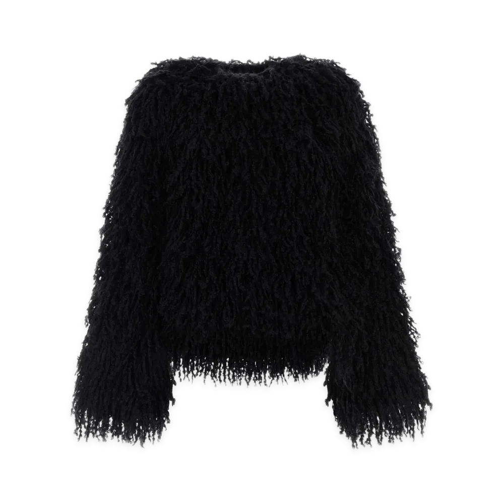 FENDI Women's Boucle Jacket "Black"