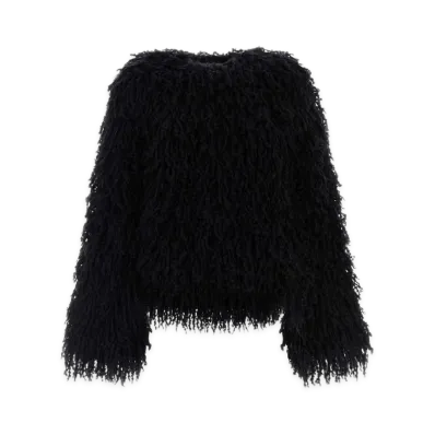 FENDI Women's Boucle Jacket "Black"
