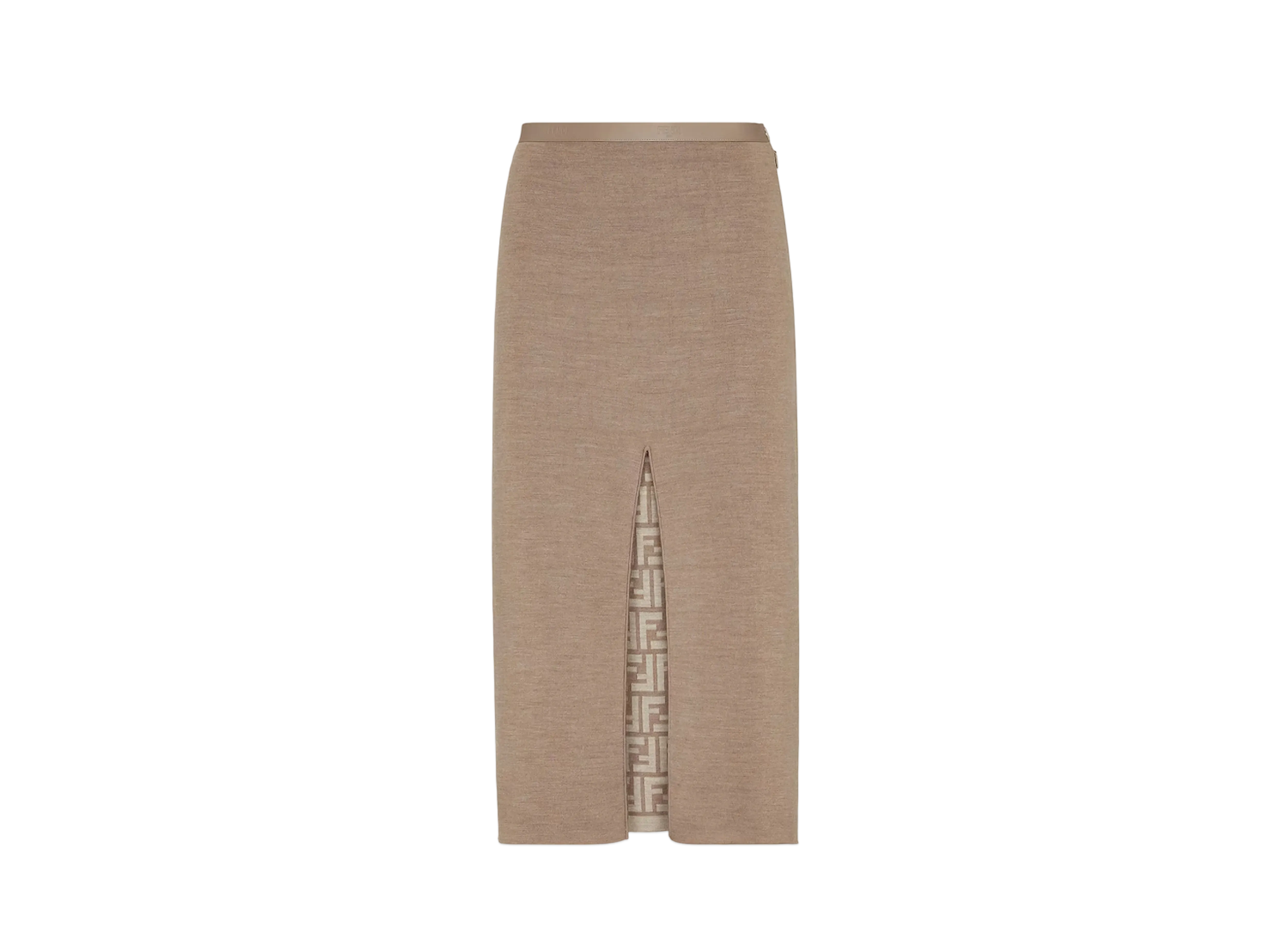 FENDI Women's Wool Skirt "Gray"