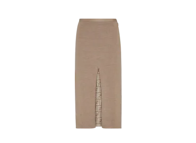 FENDI Women's Wool Skirt "Gray"