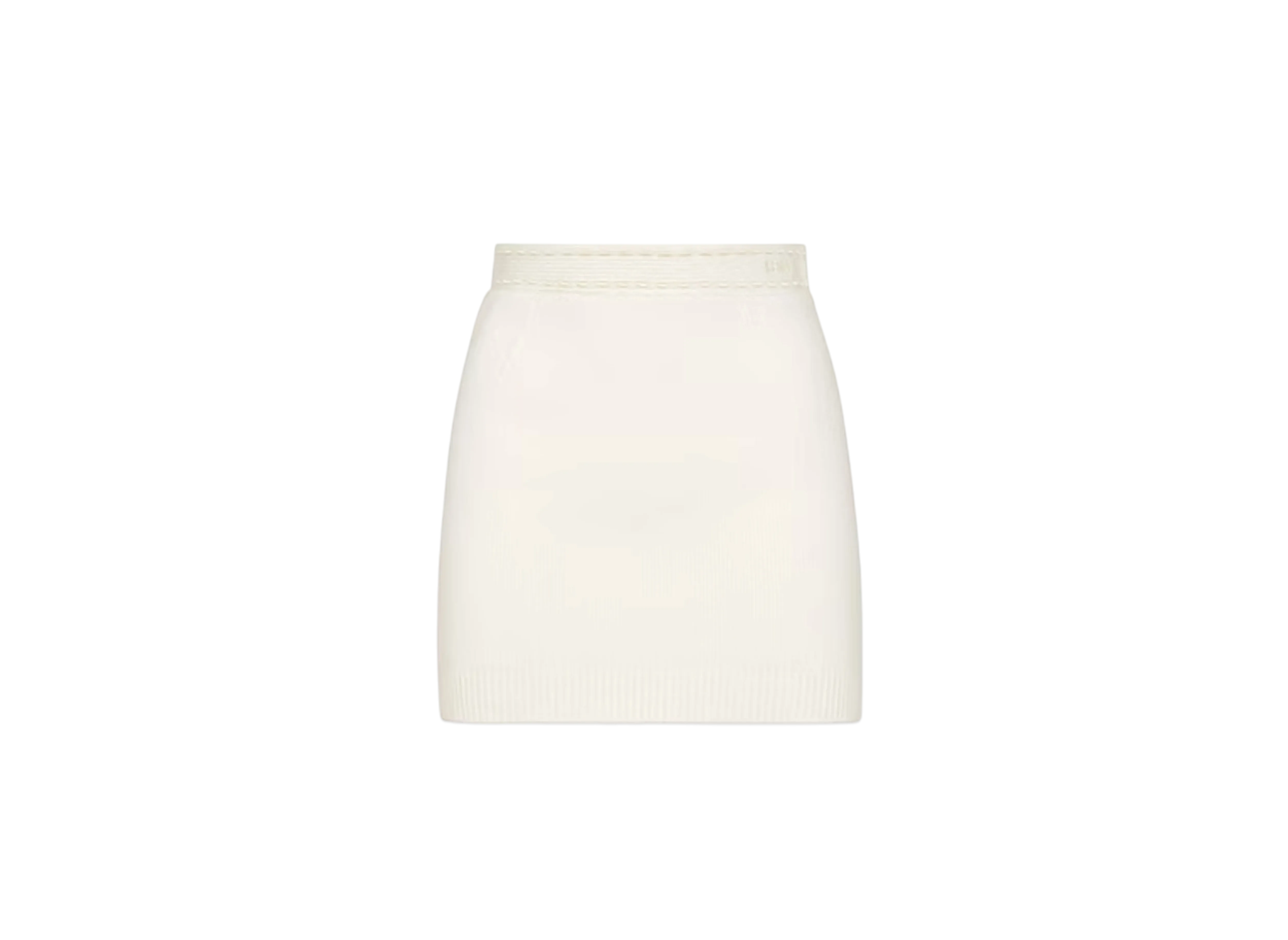 FENDI Women's Cashmere Miniskirt "White"