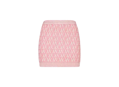 FENDI Women's Skirt Lunar New Year Cashmere & Wool "Pink"