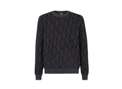 FENDI Men's Wool Sweater "Black"