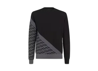FENDI Men's Wool Sweater "Black"