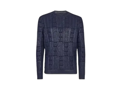 FENDI Men's Wool Sweater "Blue"