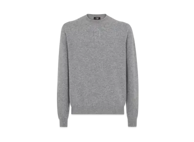 FENDI Men's Wool Sweater "Gray"