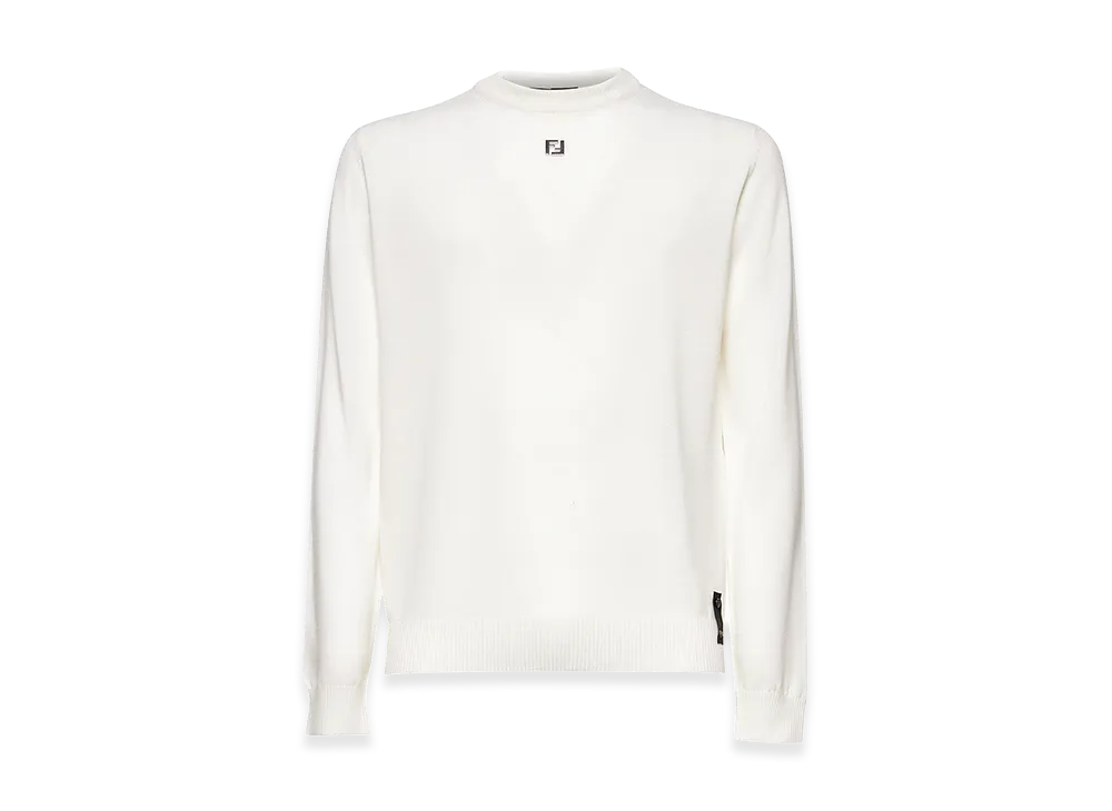 FENDI FF Logo Sweater "White"