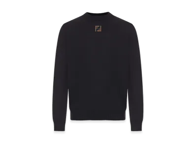 FENDI FF Velvet Micro Sweater "Black"