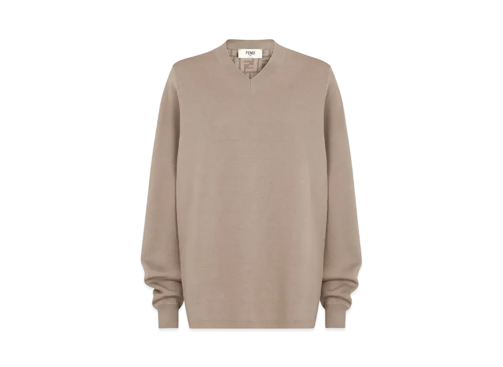 FENDI Women's Wool Sweater "Gray"