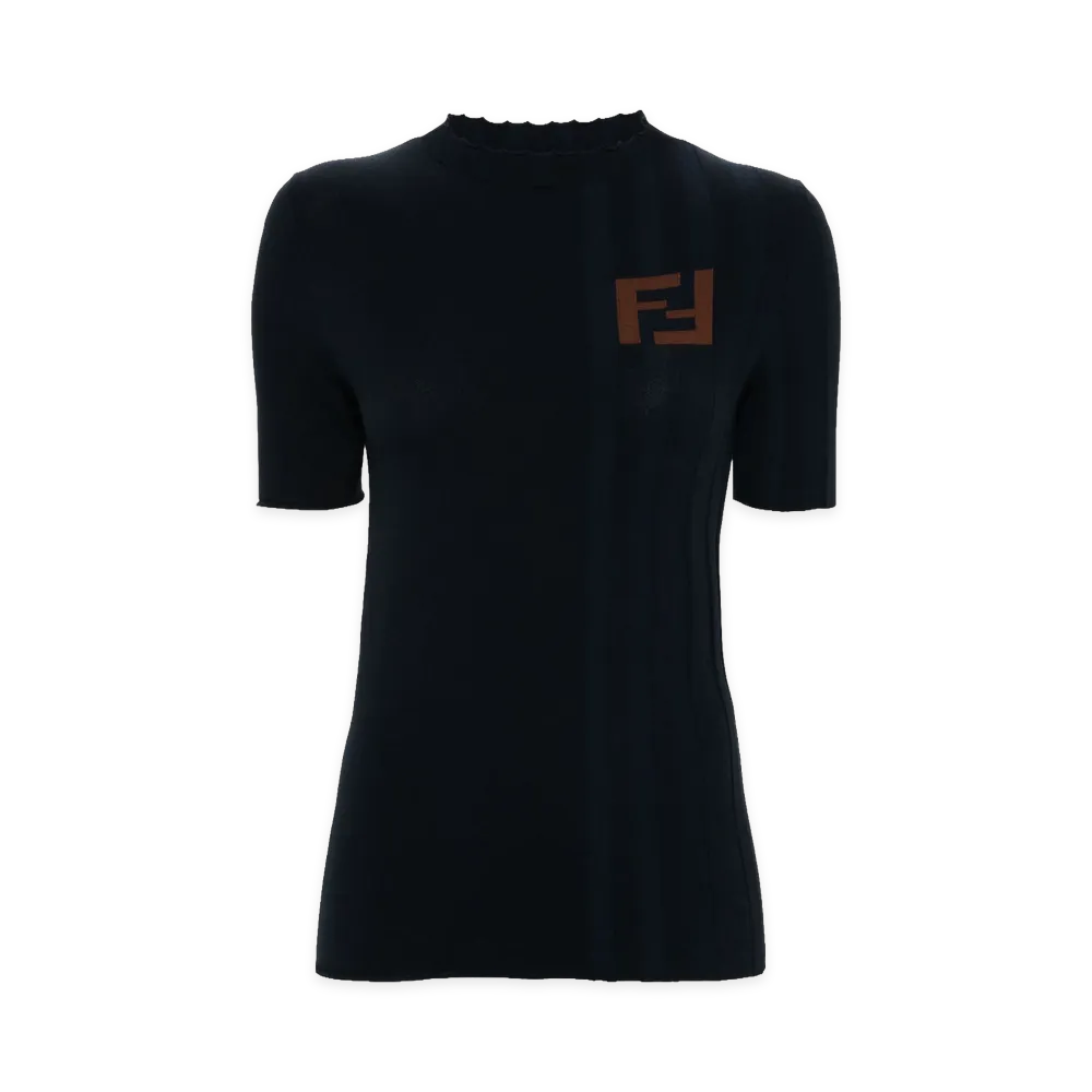 FENDI Women's T-Shirts "Navy"