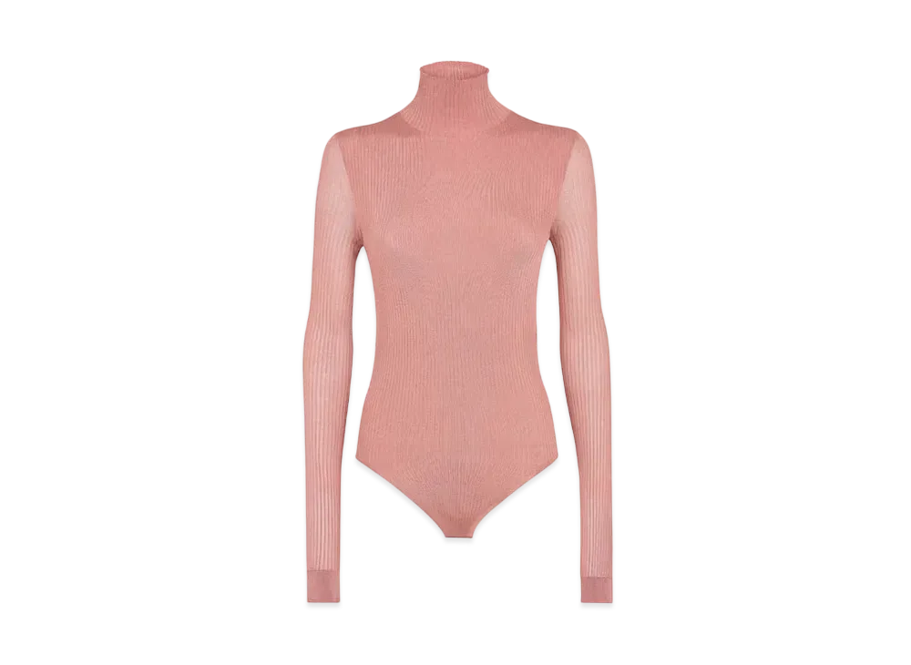 FENDI Women's Viscose Bodysuit "Pink"