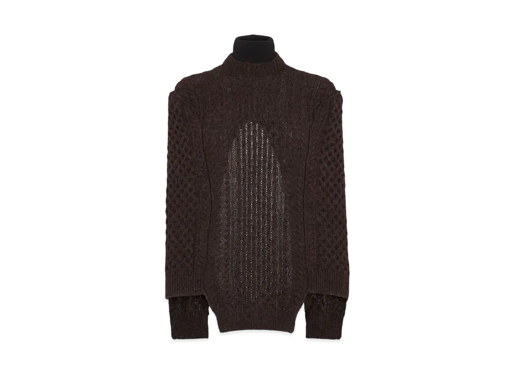 FENDI Women's Wool Sweater "Purple"