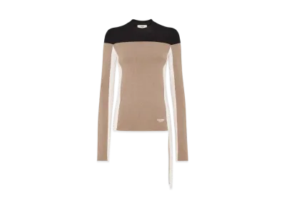 FENDI Women's Wool & Viscose Sweater "Beige"