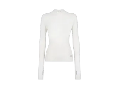 FENDI Women's Silk & Wool Jersey "White"