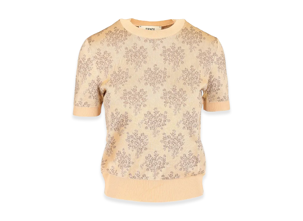 FENDI Women's Short T-Shirt "Pink"
