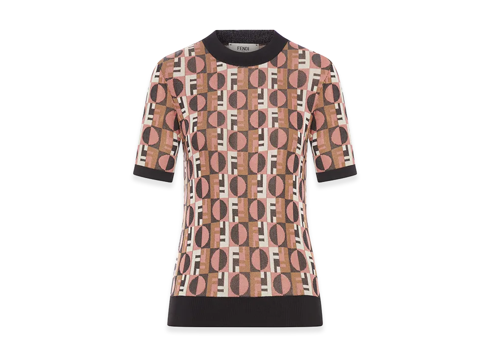 FENDI Women's Optical Sweater "Multicolor"