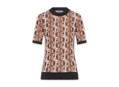 FENDI Women's Optical Sweater "Multicolor"