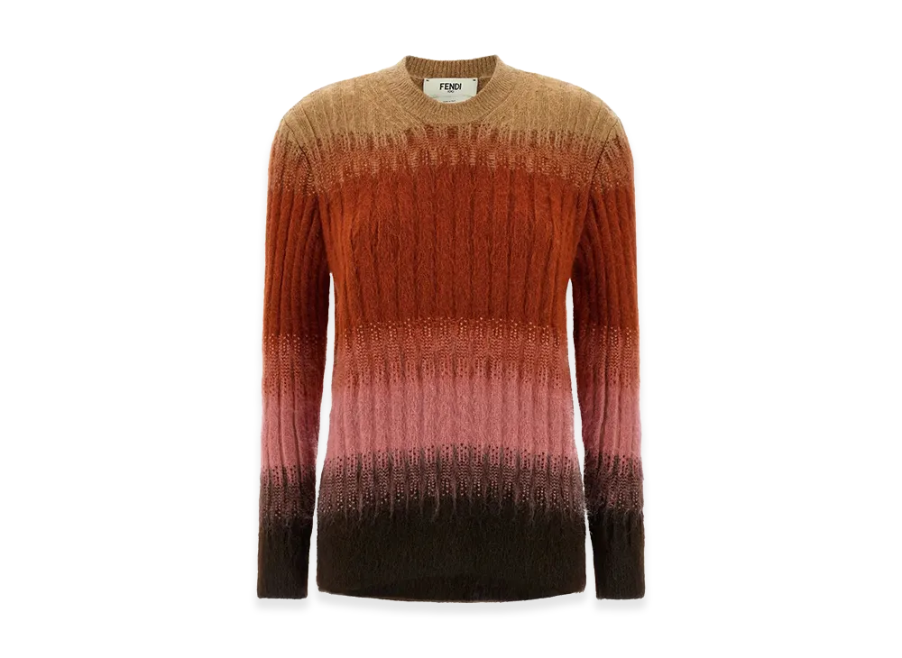 FENDI Women's Vanite Knit Sweater "Multicolor"