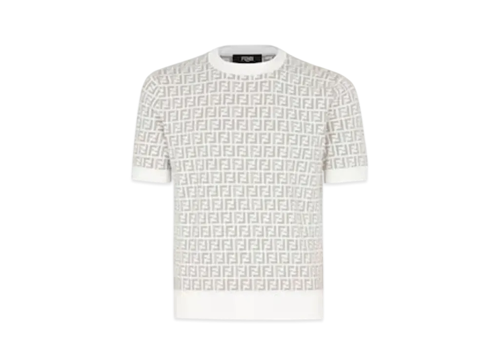 FENDI Men's Fabric Sweater "White"