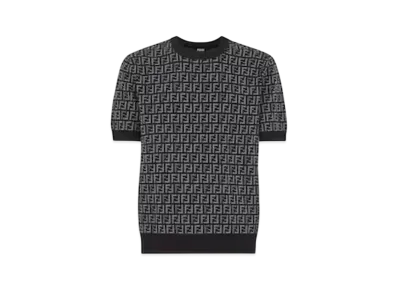 FENDI Men's Fabric Sweater "Black"