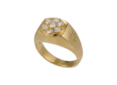 GDC Diamond Memory Ring "Diamond/Gold"