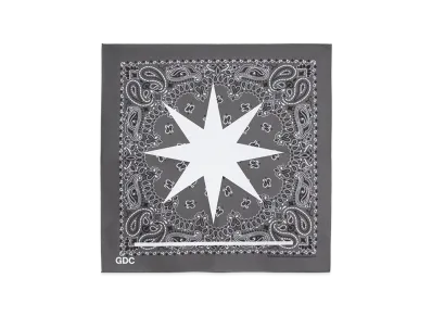 GDC x Hav-A-Hank Star Bandana "Black"