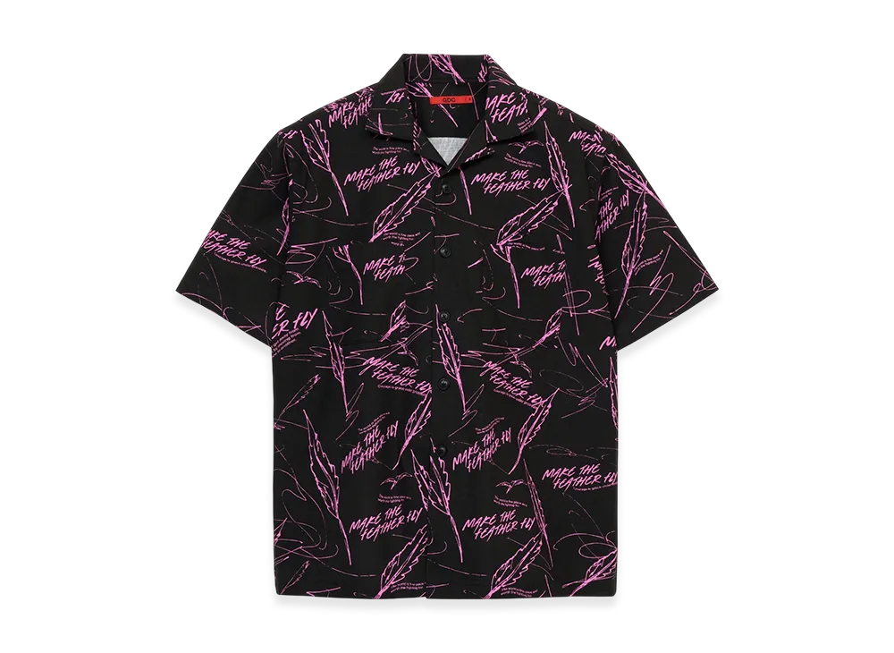 GDC x KJ All-Over Pattern Shirts "Black"