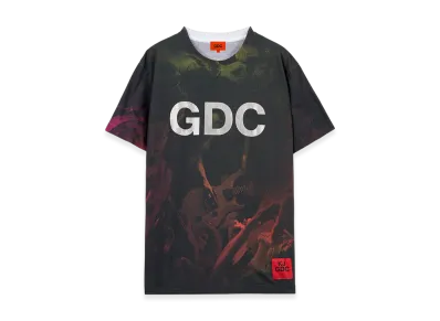 GDC x KJ All-Over Pattern T "Silver Rame"