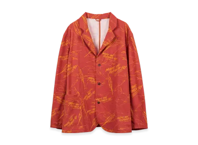 GDC x KJ All-Over Pattern Jacket "Red"