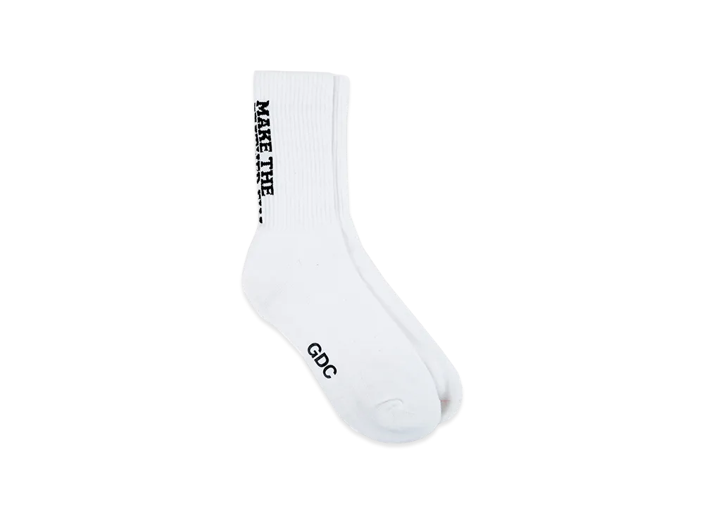 GDC x KJ High Socks "White"