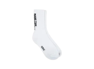 GDC x KJ High Socks "White"