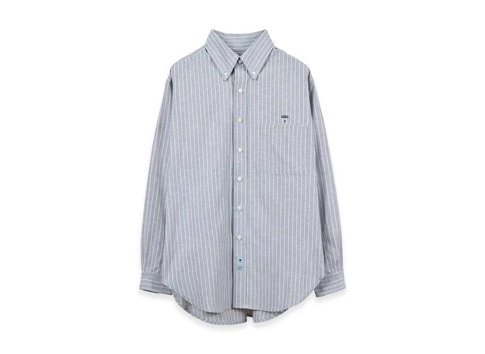 GDC Stripe Shirt "Charcoal"