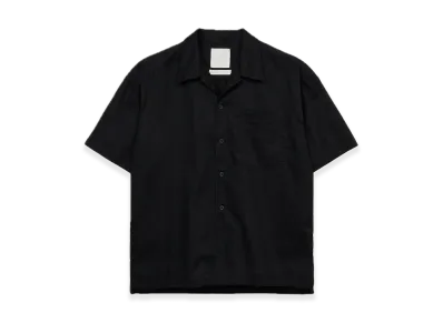 GDC x S'YTE Embroidery Open Collar Shirts "Black"