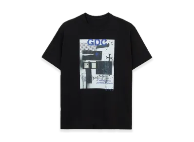 GDC x S'YTE Graphic T-Shirt -Fluctuatingly 02 "Black"