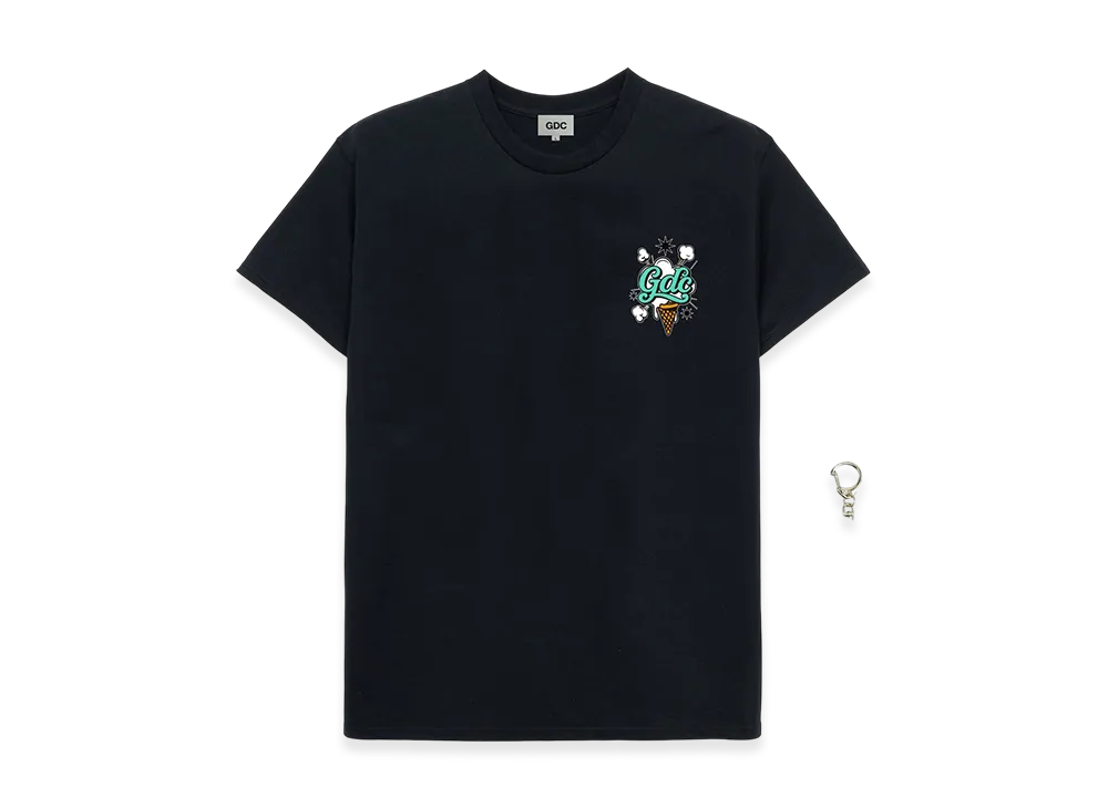 GDC Lily's Icecream Tiedye Tee "Black"