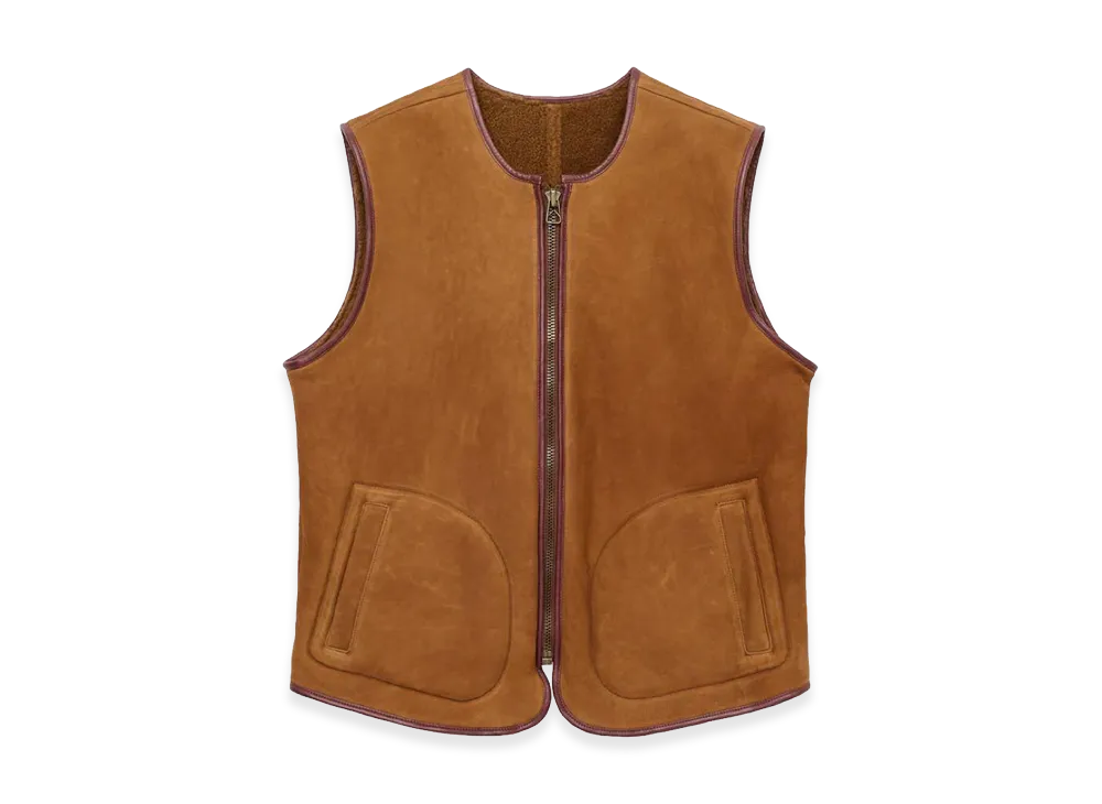 GDC Vegan Mouton Vest "Brown"