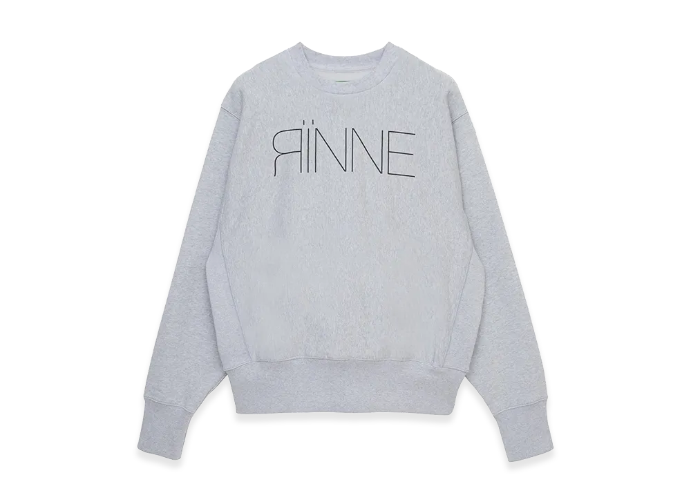 GDC RINNE crew sweat "Gray"